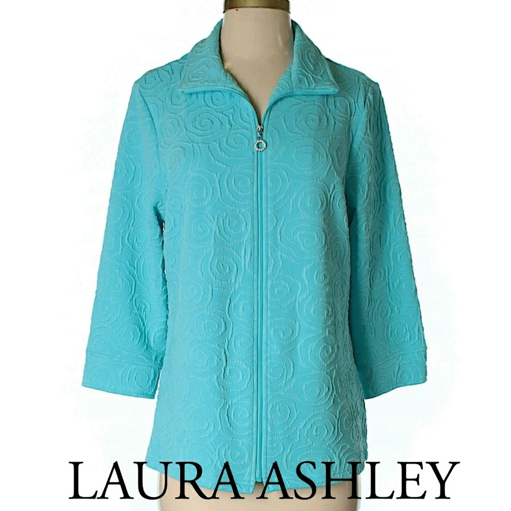 Laura Ashley • Textured Jacket • Medium • EUC